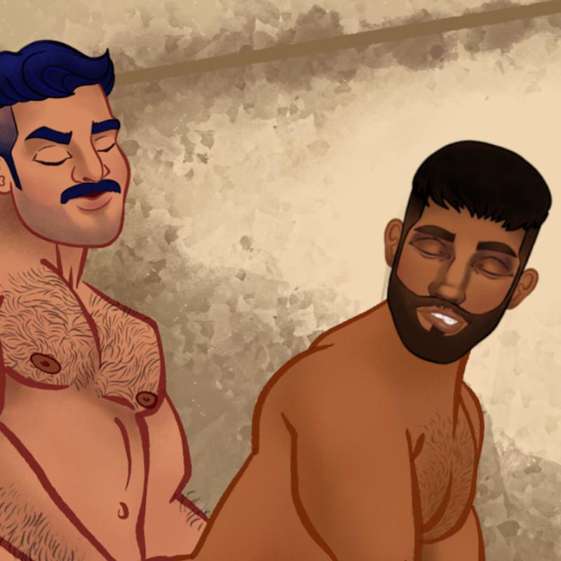 DESERT OF ASH: a Post-Apocalyptic Gay Sex Simulator (Demo Version)